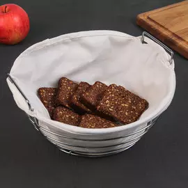 Хлебница доляна, 262411,5 см, белая