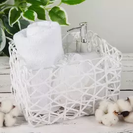 Корзина для хранения плетёная доляна ручной работы