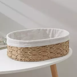 Корзина для хранения плетёная ручной работы доляна