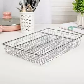 Корзина для хранения доляна, 30×20×5 см