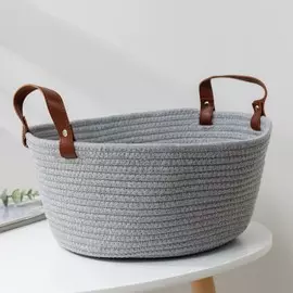 Корзина для хранения плетёная