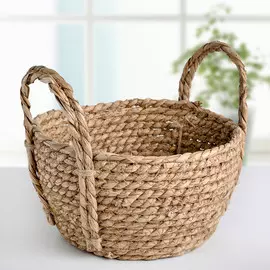 Корзина для хранения плетёная ручной работы доляна