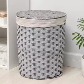 Корзина для хранения плетёная доляна