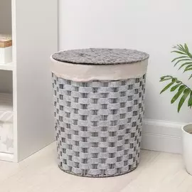 Корзина для хранения плетёная доляна