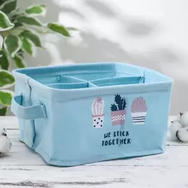 Органайзер для хранения с ручками доляна