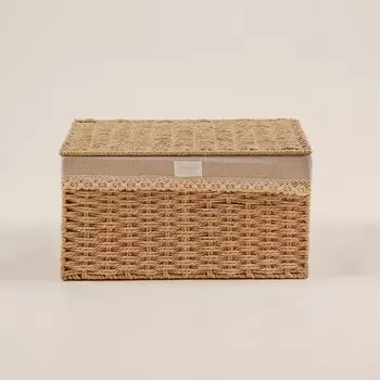 Корзина для хранения sl home, плетеная, ручной работы, 302015.5 см