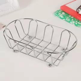 Корзина для мелочей, цвет хром