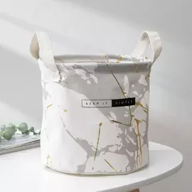 Корзина для хранения с ручками доляна