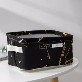 Корзина для хранения с ручками доляна