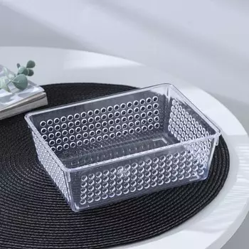 Корзина для мелочей, пластик, 18136 см