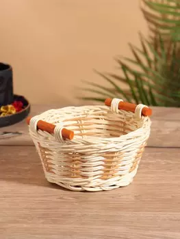 Корзина плетеная, 16158 см, ротанг