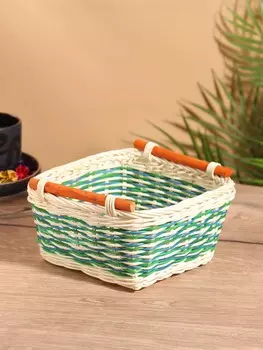 Корзина плетеная, 18.518.510 см, ротанг