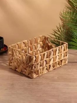 Корзина плетеная, 261912 см, водный гиацинт