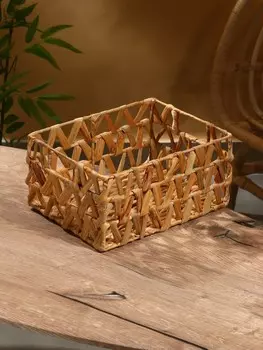 Корзина плетеная, 302315 см, водный гиацинт