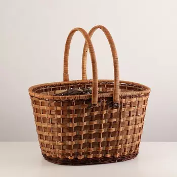 Корзина плетеная