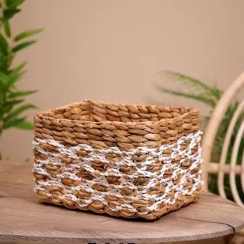 Корзина плетеная 32х22х17 см