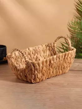 Корзина плетеная, 342017 см, водный гиацинт