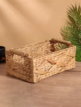 Корзина плетеная, 352015 см, водный гиацинт