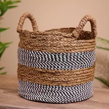 Корзина плетеная 35х35х40 см