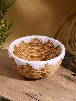 Корзина плетеная, 404020 см, водный гиацинт