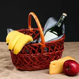 Корзина плетеная