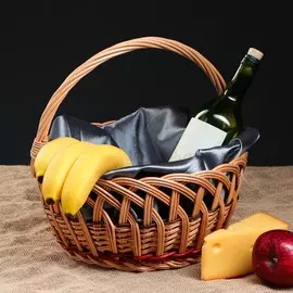 Корзина плетеная