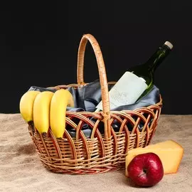 Корзина плетеная