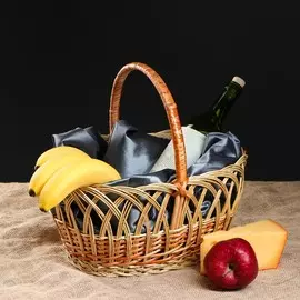 Корзина плетеная