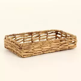 Корзина плетеная 43х25х8 см, камыш