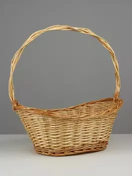 Корзина плетеная ephraim, ива, натуральный