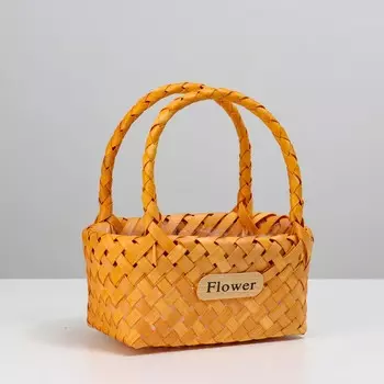 Корзина плетеная (секвойя), 2414.59/25 см, натуральный