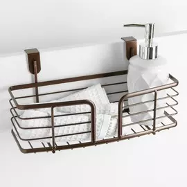 Корзина подвесная, 28,8×13,3×14,6 см, цвет коричневый