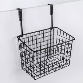 Корзина подвесная доляна, 23×15,5×30,5 см, цвет чёрный