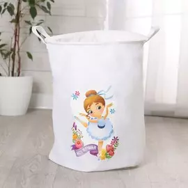 Корзина с завязками