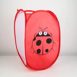 Корзина для игрушек складная доляна