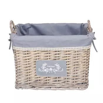 Корзина стеллажная высокая с ручками