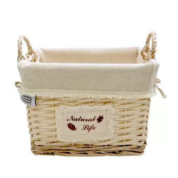 Корзина стеллажная высокая с ручками