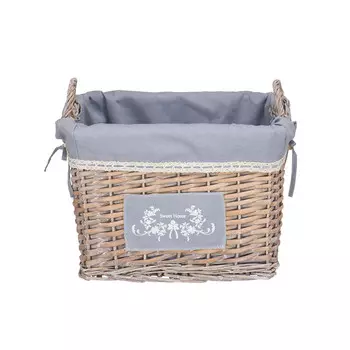 Корзина стеллажная высокая с ручками