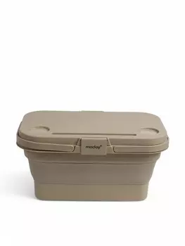 Корзина - столик maclay 2 в 1, складная, 4728.523.5 см, стол 452816 см, бежевая