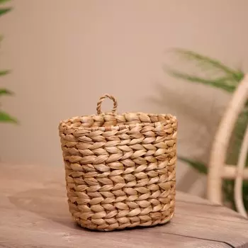 Корзинка плетеная подвесная 20х12х17 см