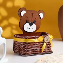 Корзинка плетеная из лозы