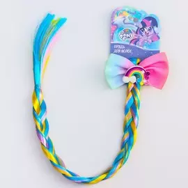 Коса на резинке для волос