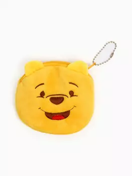 Кошелек детский плюшевый, медвежонок винни