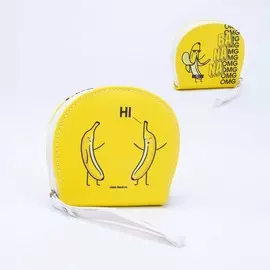 Кошелек молодежный banana, 12.5х10.5 см