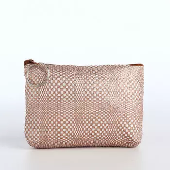 Кошелек-монетница на молнии, 122.58.5 см, золотистый