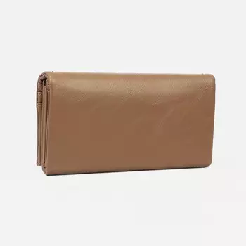 Кошелек на магнитах, цвет бежевый