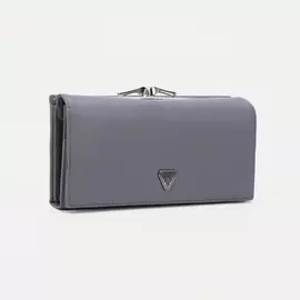 Кошелек на магнитах, цвет серый