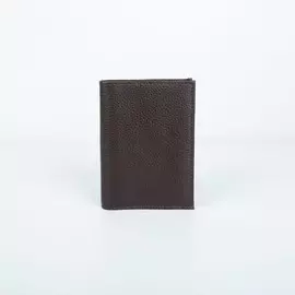 Кошелёк без застёжки, цвет коричневый