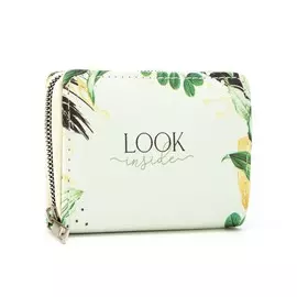 Кошелек на молнии look inside, из искусственной кожи