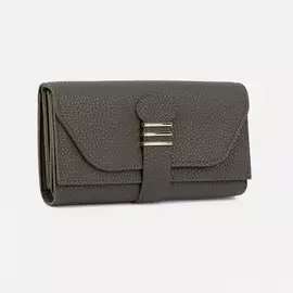 Кошелёк на кнопках, цвет зелёный